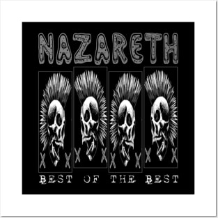 Nazareth skull Posters and Art